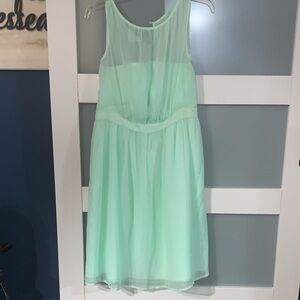 Tevolio Light Green Sleeveless Dress